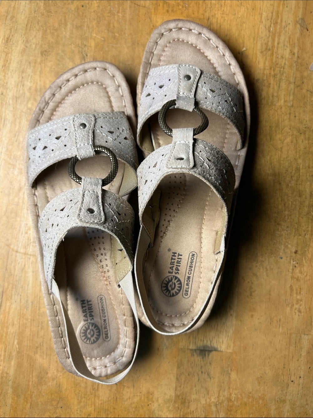 EARTH SPIRIT Comfort Slingback Sandals Women’s Sz 9.5 VGUC